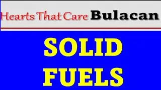 COMBUSTION ENGINEERING:   SOLID FUELS