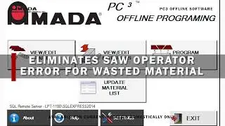 Amada Machinery PC3 Offline Software