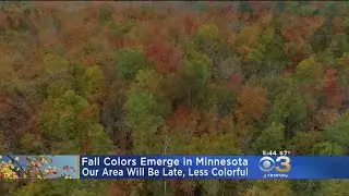 Fall Colors Emerging In Midwest