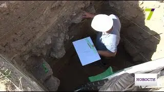 During excavations near Odessa, archaeologists found the ruins of a Christian church from the tim...