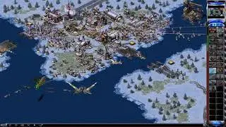 Red Alert 2  1 vs 8 Brutal Enemies! hard ai