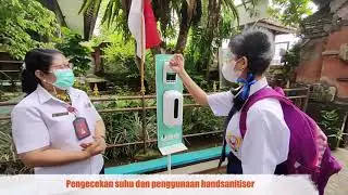 Simulasi PTM  terbatas SMPN 3 Abiansemal