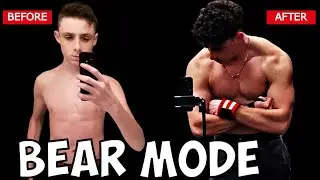 How Going Bear Mode Changed My Life (115lbs- 175lbs Natural Transformation)