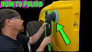 How to (Buff) your Hot Rod and Custom car with a (Rupes) DA Polisher