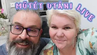 Műtét utáni első live💖