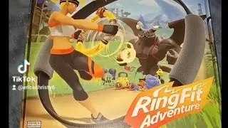 Ring Fit Adventure unboxing @EricaChristy