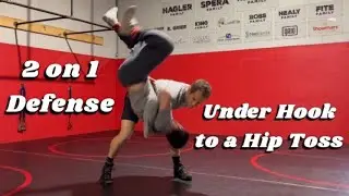 2 on 1 Defense | Under Hook to a Hip Toss | Part 2