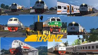 kompilasi video kereta api | Trainz Simulator 2022 #keretaapi #train