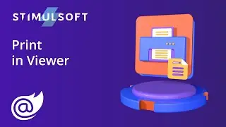 Print report in Blazor viewer (2022)