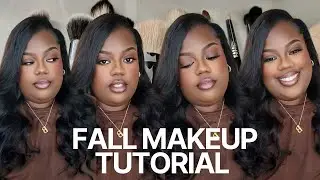 Step By Step: Soft Glam Fall Makeup Tutorial For Black Women