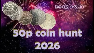 British fifty pence coin hunt 2026  -   - #50p #&pound;2