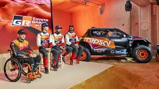 Toyota y Repsol presentan sus equipos para el Dakar 2026