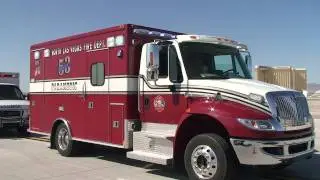NLVFD New Rescue 53 Showing Off Code 3 Lights