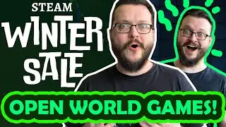 Steam Winter Sale 2022! - 10 Discounted Open World Games YOU CAN'T MISS!
