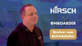 Hirsch x Onboarder | Bewertung der Zusammenarbeit des Betriebsleiters