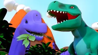 Das Dinosaurier Lied 🦖 | Kinderlieder auf Deutsch | HooplaKidz Deutsch