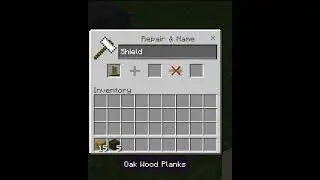Can we repair shield from any planks?