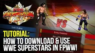 How to get WWE Superstars in Fire Pro Wrestling World! (Tutorial)