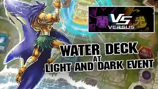 Splash in the Dark vs. Light Event with my EPIC Water Deck Yugioh Master Duel
