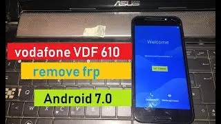 google verification lock remove frp vodafone VDF 610 Android 7.0