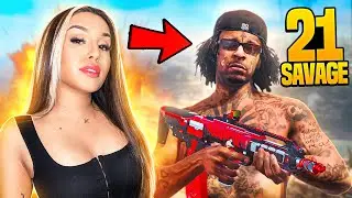 I became 21 SAVAGE in MODERN WARFARE 2 and got called UGLY! 😥