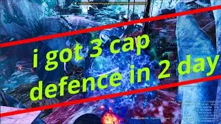 I got Double Cap and cap in 2 day xD   Ark Official PvP Asa OaO
