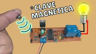 CONTROL con ACCESO MAGNETICO, Buen PROYECTO ELECTRONICO