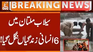 Flood in Multan..6 human lives lost! | Breaking News | GNN