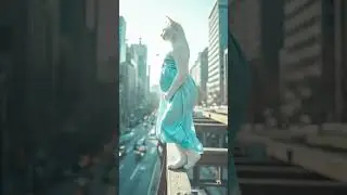 Money gave her pain.Love gave her safety. 🐱🤍