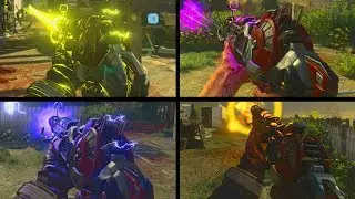 ALL ELEMENTAL RAY GUN MARK 2 UPGRADES GUIDE! (Black Ops 4 Zombies / Alpha Omega)