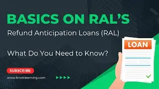 Beware of Refund Anticipation Loans (RAL) for Form 1040 Tax Refunds