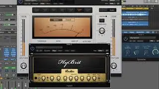 Poulin HyBrit amp sim demo with Logic automation