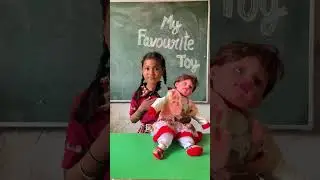 Lines on my Favourite toy |Classroom Activity #preschool #preschoolactivities #short #ytshort  #kids