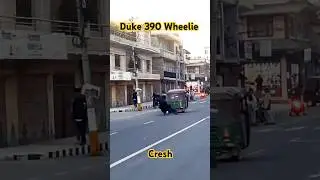 Duke 390 Wheelie | Ranchi Ride 🔥#shorts #duke390 #cresh #wheelie #viral
