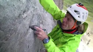 Meltdown 7a+ - First solo ascent of the Eiger north face