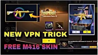 NEW VPN TRICK SEASON 8 PUBG MOBILE😱😱 || FREE EMOTES AND M416 GUN SKINS|| PUBG VPN TRICK
