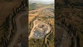 Step by Step Building a Monumental Villa in the Italian Countryside - Tuscan #drone #travel #history