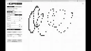 Grid Method Tool - Rounded Pixel to Vector SVG. How to use Merge Adjacent