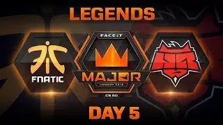 Fnatic vs HellRaisers - Dust 2 (FACEIT Major: London 2018)