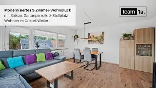 Modernisiertes Wohngl&uuml;ck in Keltern 🌿 Balkon, Garten & Stellplatz inklusive! | 3-Zimmer-Highlight