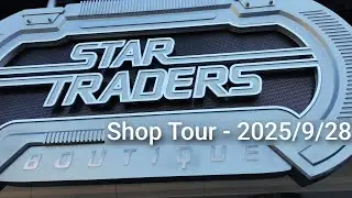 Inside STAR TRADERS! 🚀 The Ultimate Star Wars Shop Tour 2025/09/28 | Disneyland Paris 2025