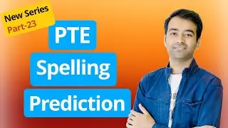 📝 PTE Spellings Test 2024 | Most Repeated & Important | 65 Words | Part-23