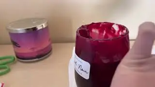 JACKPOT CANDLES PINOT NOIR WINE GLASS JEWELRY RING CANDLE