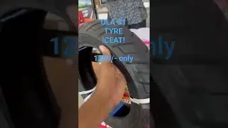 ola tyre / ola ceat tyre 1200rupees only #ola #olascooter #automobile #olascooters #bike