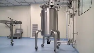 Reactor for injectable solutions  made by Pharma Hub.