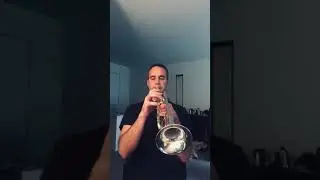 Mike Gillespie plays Carl Saunders&rsquo; jazz trumpet solo on The Grim Rapper