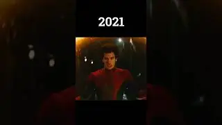 Evolution Of Tobey Maguire, Andrew Garfield And Tom Holland Spiderman #evolution #shorts