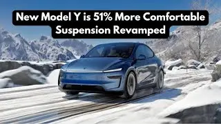 New Model Y is 51% More Comfortable Suspension Revamped
