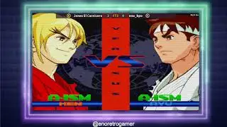STREET FIGHTER ALPHA 3 / JONES EL CARNICERO VS ENO