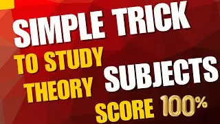 Magic Trick to Learn Theory in Minutes | Last Minute Revision Tips | Dr.Rahul Mohile